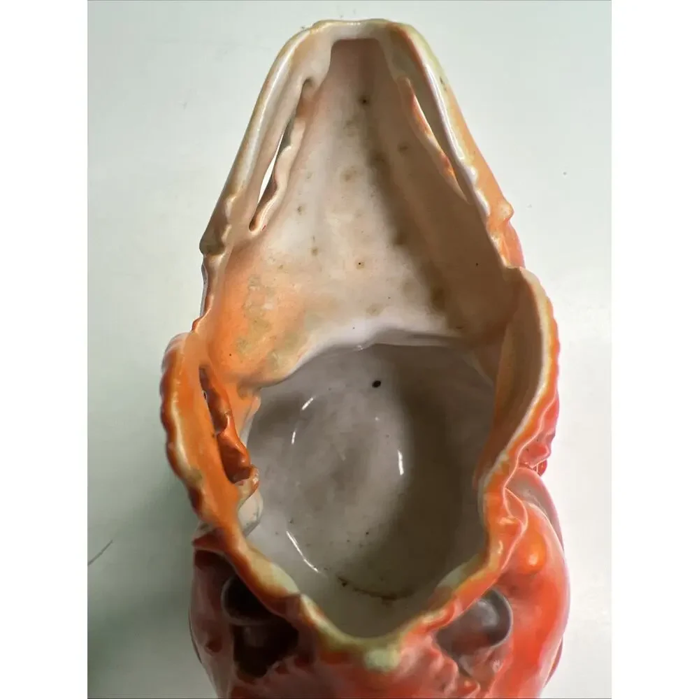 Antique Royal Bayreuth Lobster Butter Pitcher Creamer Porcelain Bavaria 4
